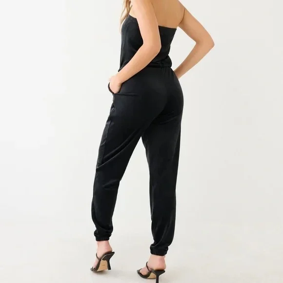True Religion Velour jumpsuit - Picture 2 of 6